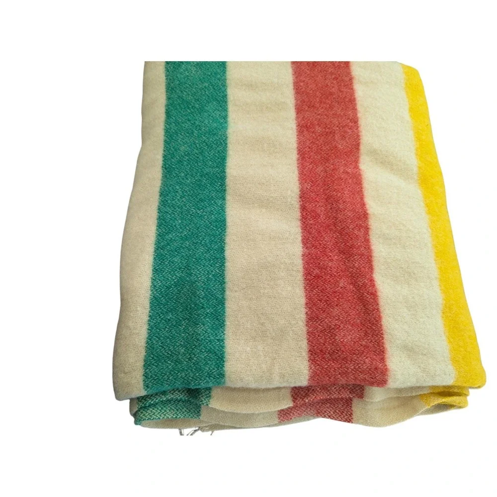Vintage Horner Wool Blanket | Large 92x78